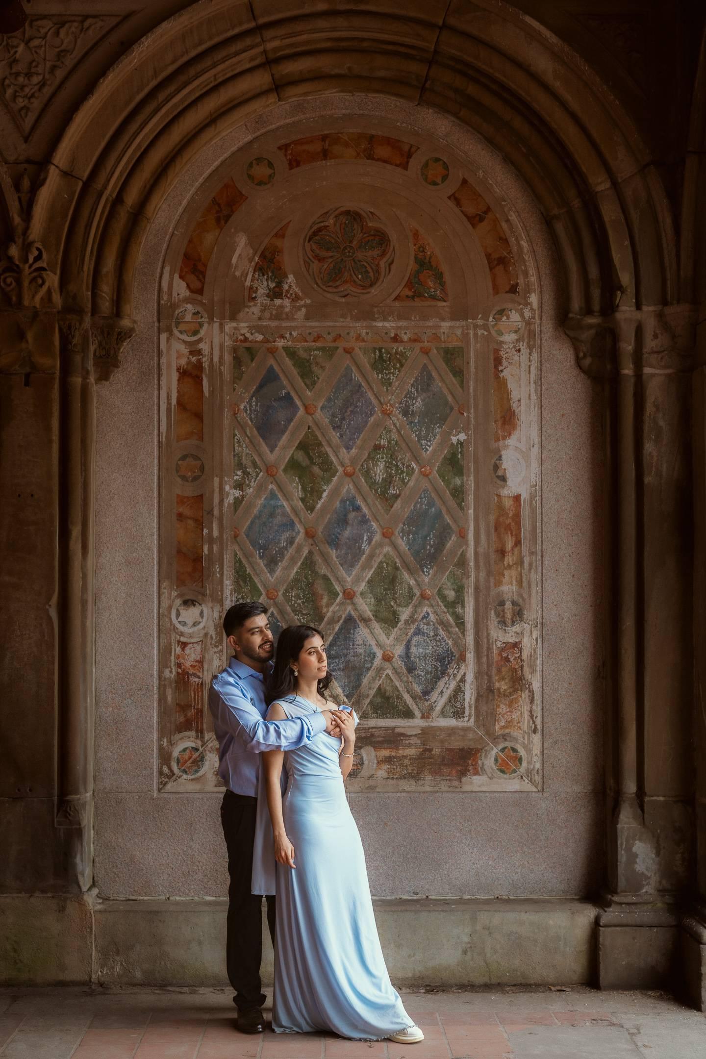Portrait of Anusha and Akshay.